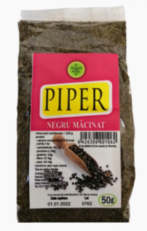 FOOD - NSP PIPER MACINAT 50G