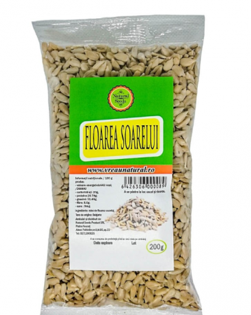 FOOD SEMINȚE- OLEAGINOASE - NSP SEM FL SOARELUI 200G