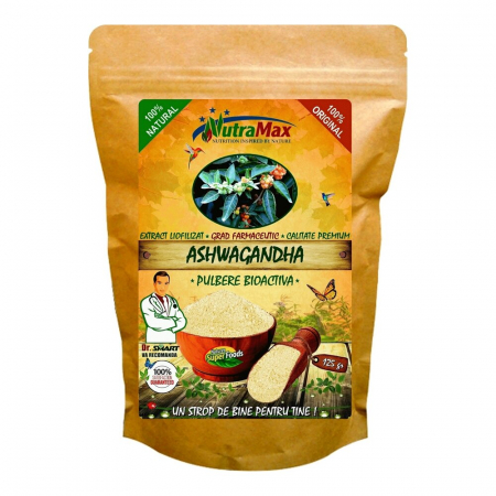 SUPLIMENTE TONICE - NT PULBERE ASHWAGANDHA 125G