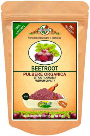 SUPLIMENTE TONICE - NT PULBERE BEETROOT 125G
