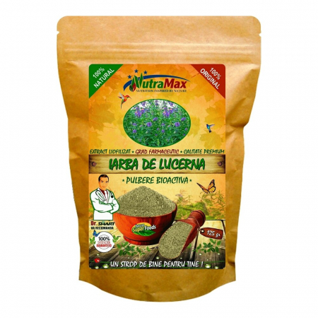 SUPLIMENTE VITAMINE ȘI MINERALE - NT PULBERE IARBA LUCERNA