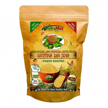 SUPLIMENTE MEMORIE SI CIRCULATIE - NT PULBERE LECITINA DIN SOIA 125G