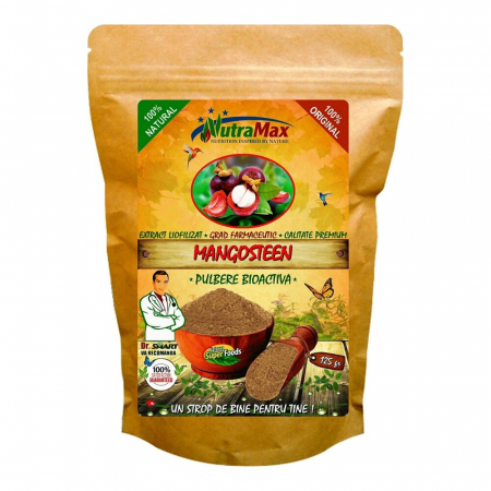 SUPLIMENTE ANTIOXIDANȚI-ANTITUMORAL - NT PULBERE MANGOSTEEN
