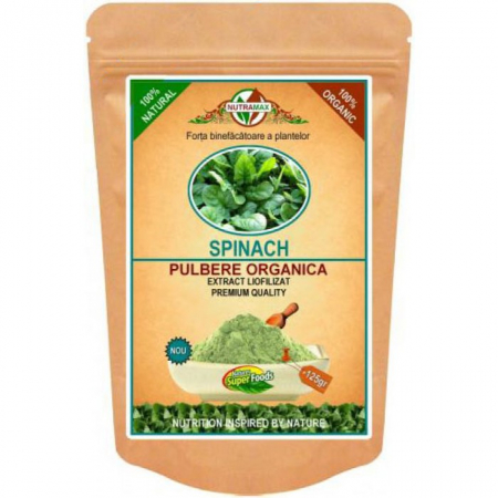 SUPLIMENTE DIVERSE - NT PULBERE SPINACH LEAF 125G