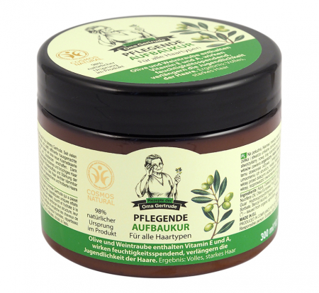 ȘAMPOANE- BALSAM- LOTIUNI-GELURI-PASTA DINTI - OMA GERTRUDE MASCA REPAR NUTR PU DET 300ML