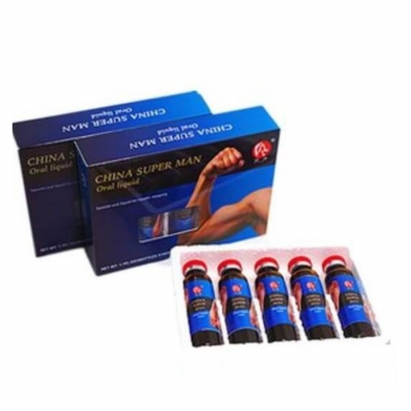 SUPLIMENTE POTENȚĂ - ONE SUPERMAN ORAL LIQUID 5 FIOLE