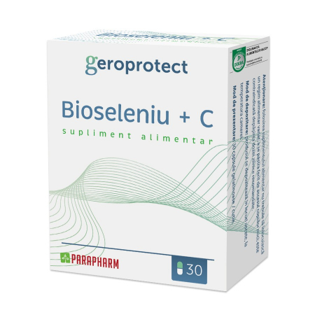 SUPLIMENTE VITAMINE ȘI MINERALE - PARA BIOSELENIU +VIT C 30CP