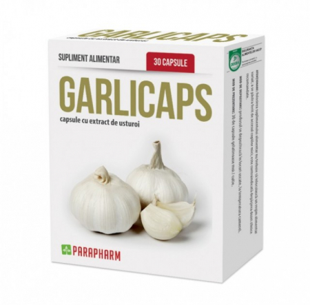 SUPLIMENTE DETOXIFIERE ANTIPARAZITARE - PARA GARLICAPS 30CP