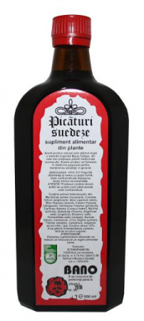 SUPLIMENTE TONICE - PARA PICATURI SUEDEZE 500ML/PROMO
