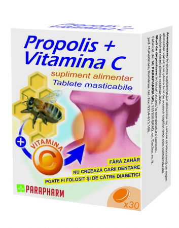 SUPLIMENTE IMUNITATE - PARA PROPOLIS +VIT C