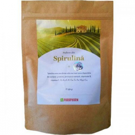 SUPLIMENTE TONICE - PARA PULBERE SPIRULINA