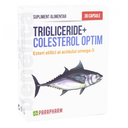 SUPLIMENTE CARDIO VASCULARE - PARA TRIGLICERIDE +COLESTEROL OPTIM 30CP