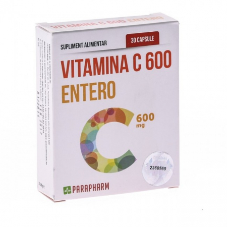 SUPLIMENTE VITAMINE ȘI MINERALE - PARA VIT C 600 ENTERO 30 CP/30+30