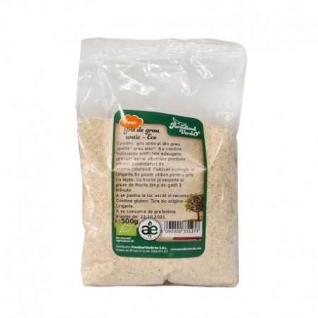FOOD - PARADIS GRIS GRAU SPELTA-ALAC BIO 500g