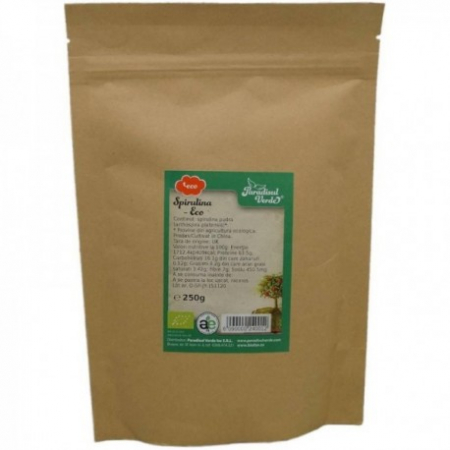 SUPERALIMENTE - PARADIS PUDRA SPIRULINA  BIO 250g