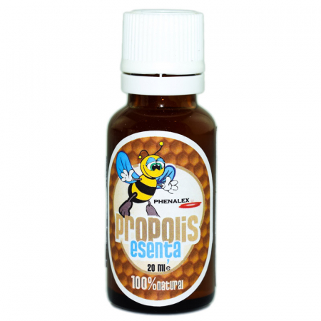 SUPLIMENTE RĂCEALĂ- APARAT RESPIRATOR ANTIVIRAL - PHENALEX PROPOLIS ES FARA ALC 20ML