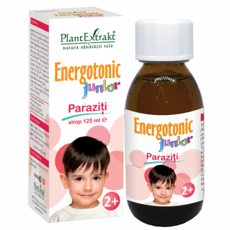SUPLIMENTE DETOXIFIERE ANTIPARAZITARE - PL MED ENERGOTONIC JUNIOR PARAZITI SIROP 125 ML