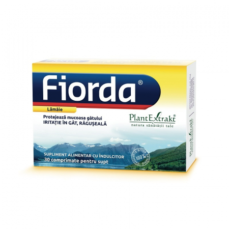 SUPLIMENTE RĂCEALĂ- APARAT RESPIRATOR ANTIVIRAL - PL MED FIORDA DROPSURI GUMATE ADULTI 30BUC
