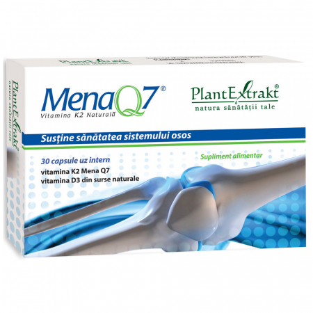 SUPLIMENTE  HORMONALE - PL MED MENA Q7 VIT K2 30CP