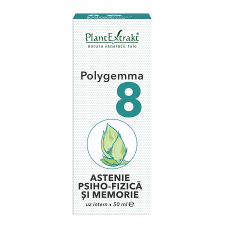GEMODERIVATE - PL MED POLYGEMA 8 ASTENIE PSIHO-FIZICA +MEMORIE