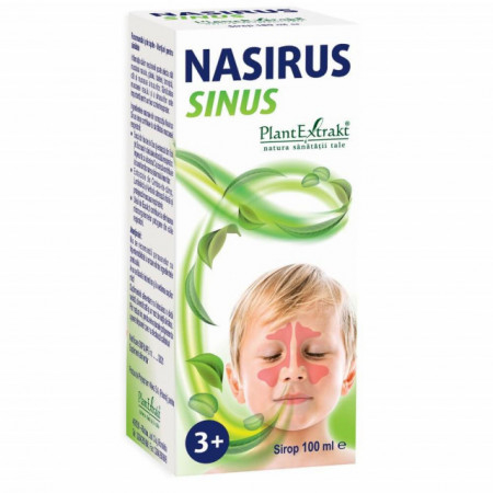SUPLIMENTE RĂCEALĂ- APARAT RESPIRATOR ANTIVIRAL - PL MED SIROP NASIRIUS SINUS 100 ML