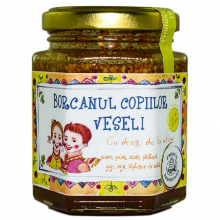 SUPLIMENTE TONICE - PRISACA BORCANUL COPIILOR VESELI 200G