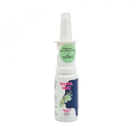 SUPLIMENTE RĂCEALĂ- APARAT RESPIRATOR ANTIVIRAL - PRISACA SPRAY ADULTI NASUL MEU