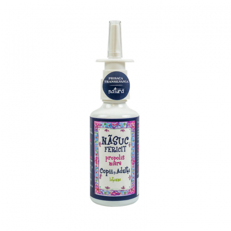 SUPLIMENTE RĂCEALĂ- APARAT RESPIRATOR ANTIVIRAL - PRISACA SPRAY COPII &ADULTI NASUC FERICIT 20 ML