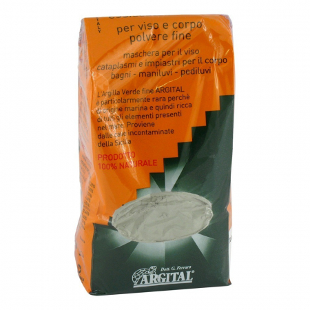 COSMETICE FAȚĂ - PRONAT ARGILA VERDE ACTIVA PULBERE FATA +CORP 1KG