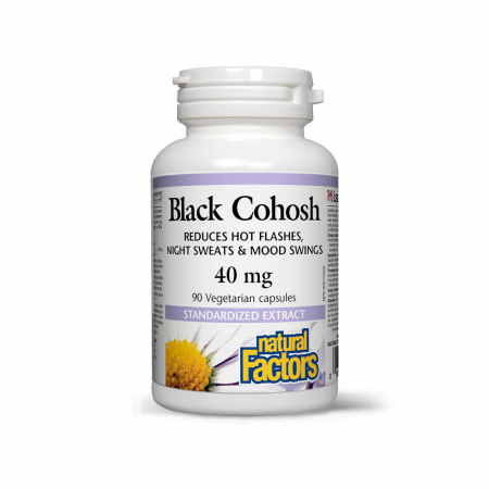 SUPLIMENTE  HORMONALE - PROV BLACK COHOSH NATURAL FACTORS 40 MG 90 CPS