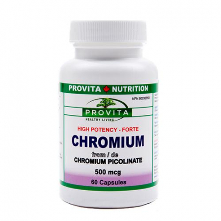 SUPLIMENTE VITAMINE ȘI MINERALE - PROV CHRONIUM