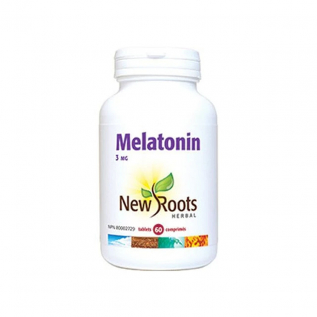 SUPLIMENTE SOMN DEPRESIE SISTEM NERVOS - PROV MELATONIN 10 G NEW ROOTS 60 CPS