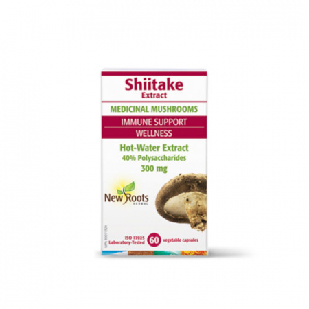 SUPLIMENTE ANTIOXIDANȚI-ANTITUMORAL - PROV SHIITAKE EXTRACT NEW ROOTS 60 CPS