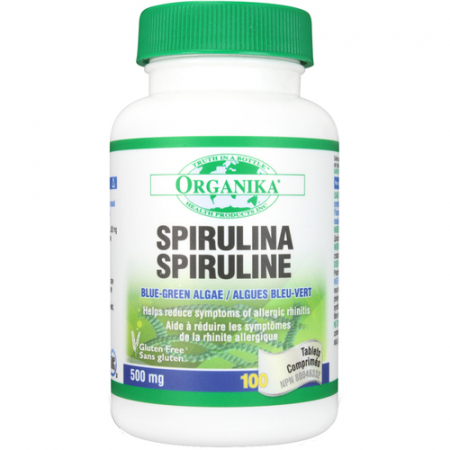 SUPLIMENTE TONICE - PROV SPIRULINA 500MG 100TBL