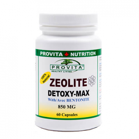 SUPLIMENTE DETOXIFIERE ANTIPARAZITARE - PROV ZEOLITE DETOXY-MAX