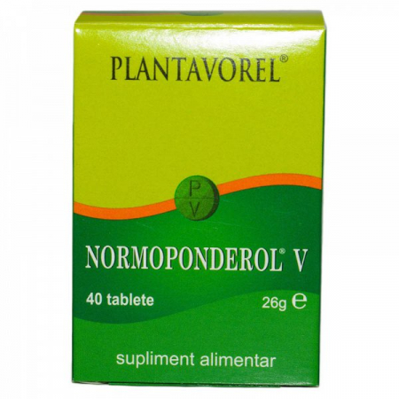 SUPLIMENTE SLĂBIRE - PV NORMOPONDEROL 40CP