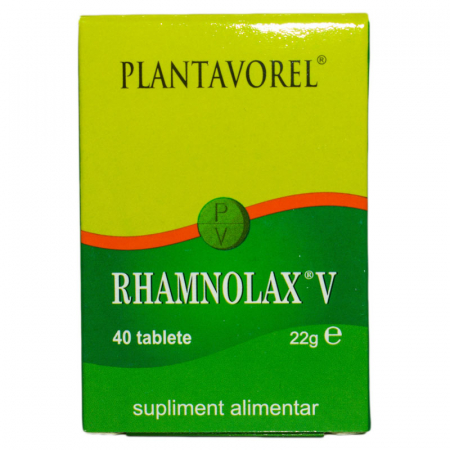 SUPLIMENTE STOMAC- DIGESTIE- COLON - PV RHAMNOLAX 40CP