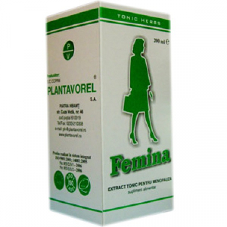 SUPLIMENTE  HORMONALE - PV TINCT FEMINA 200ML