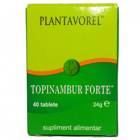 SUPLIMENTE HEPATOPROTECTOARE-BILA - PV TOPINAMBUR FORTE 40CP