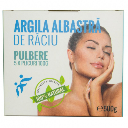 SUPLIMENTE STOMAC- DIGESTIE- COLON - RACIU ARGILA PULBERE/GRANULE 500G