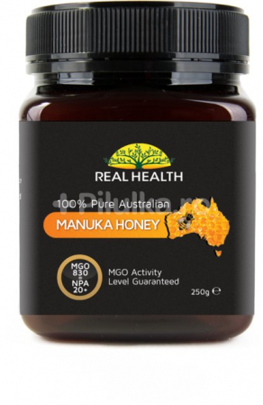 SUPLIMENTE ANTIOXIDANȚI-ANTITUMORAL - REAL HEALTH MIERE MANUKA MGO830 250G