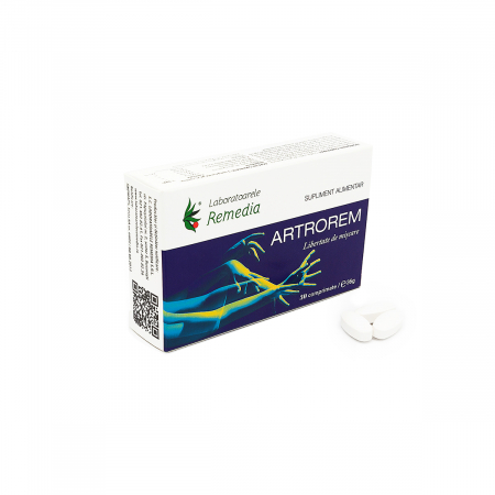 SUPLIMENTE ARTICULATII ANTIINFLAMATOARE - REM ARTROREM 30CP