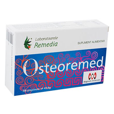 SUPLIMENTE ARTICULATII ANTIINFLAMATOARE - REM OSTEOREMED 30CP