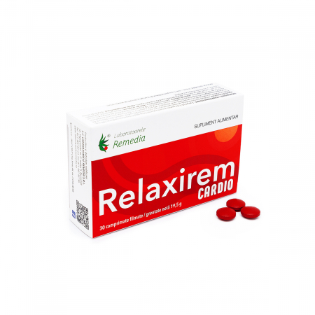 SUPLIMENTE CARDIO VASCULARE - REM RELAXIREM CARDIO 30CP