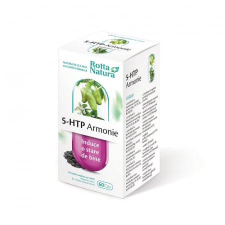 SUPLIMENTE SOMN DEPRESIE SISTEM NERVOS - RN 5-HTP ARMONIE 60CP