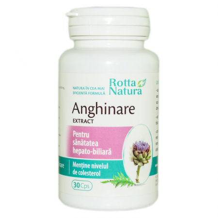 SUPLIMENTE HEPATOPROTECTOARE-BILA - RN ANGHINARE 30CP
