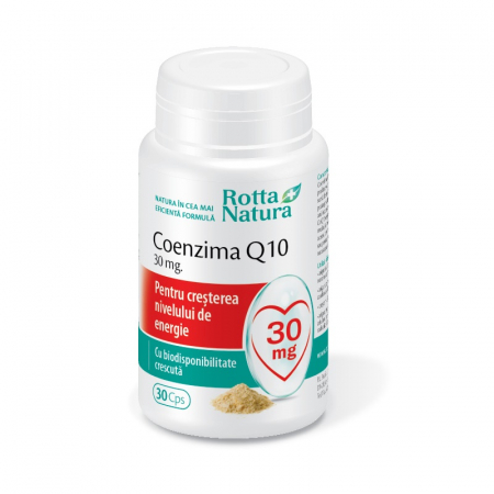 SUPLIMENTE CARDIO VASCULARE - RN COENZ Q10 30MG 30CP