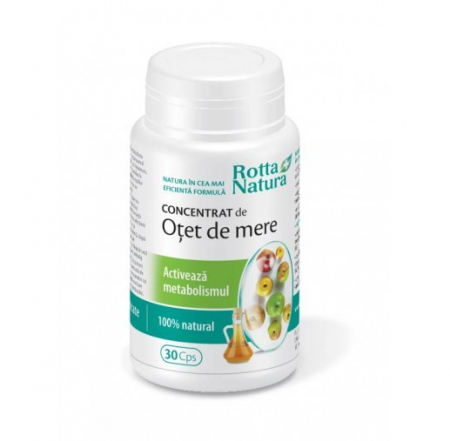 SUPLIMENTE SLĂBIRE - RN CONCENTRAT OTET MERE 30CP