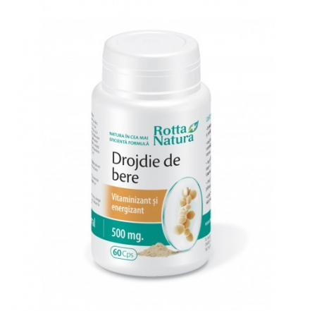 SUPLIMENTE VITAMINE ȘI MINERALE - RN DROJDIE BERE 60CP