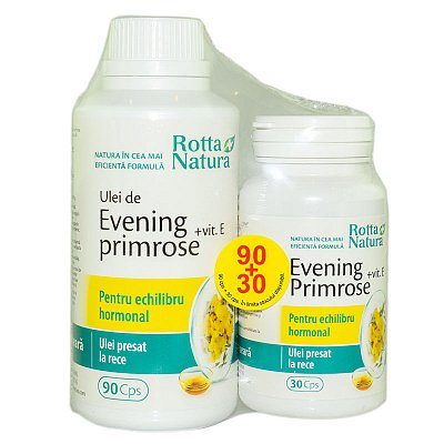 SUPLIMENTE  HORMONALE - RN EVENING PRIMROSE +VIT E 90+30
